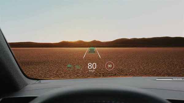  la vision tête haute -  Espace full hybrid E-Tech - Renault