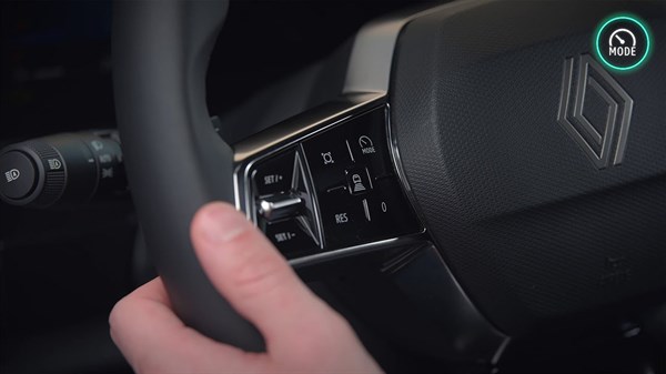  le limiteur de vitesse - Espace full hybrid E-Tech - Renault