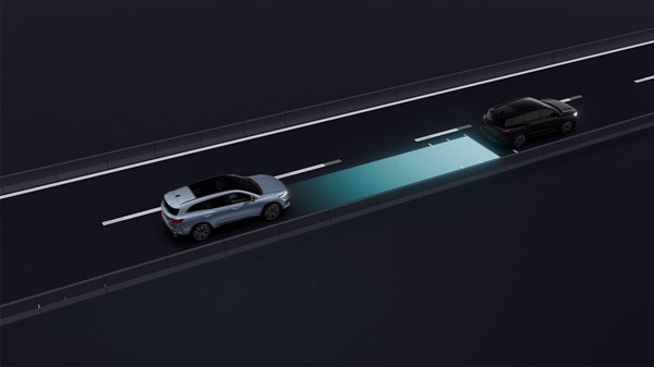 régulateur de vitesse adaptatif stop and go - Espace full hybrid E-Tech - Renault
