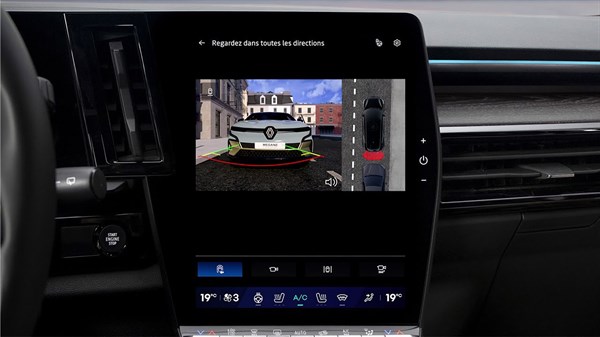 caméra 360° - Espace full hybrid E-Tech - Renault