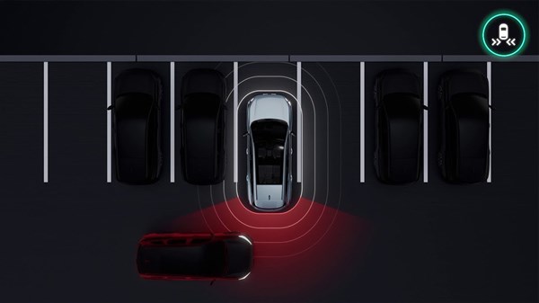 avertisseur de sortie de stationnement - Espace full hybrid E-Tech - Renault