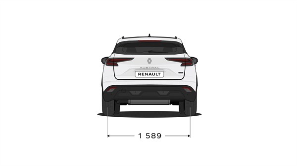 dimensions profil - modularite - Renault Austral full hybrid E-Tech