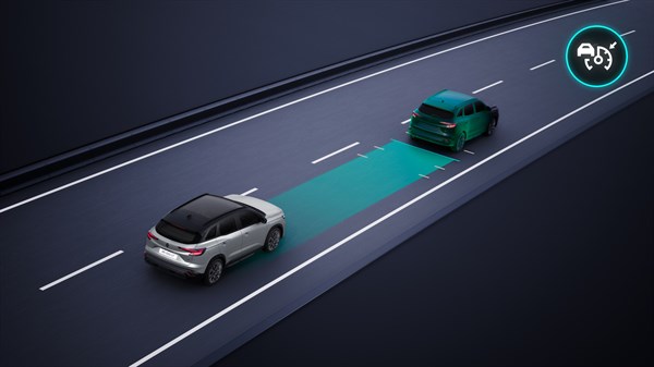 régulateur de vitesse adaptif - safety control - Renault Austral full hybrid E-Tech 