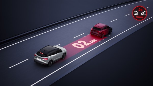 alerte de distance de sécurité - safety control - Renault Austral full hybrid E-Tech 