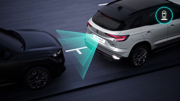 caméra de recul - safety control -  Renault Austral full hybrid E-Tech 