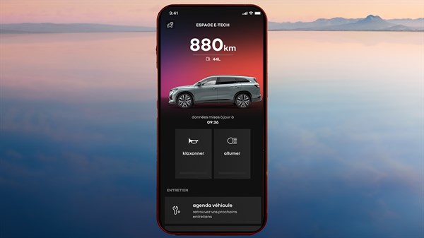 My Renault - Renault Espace full hybrid E-Tech
