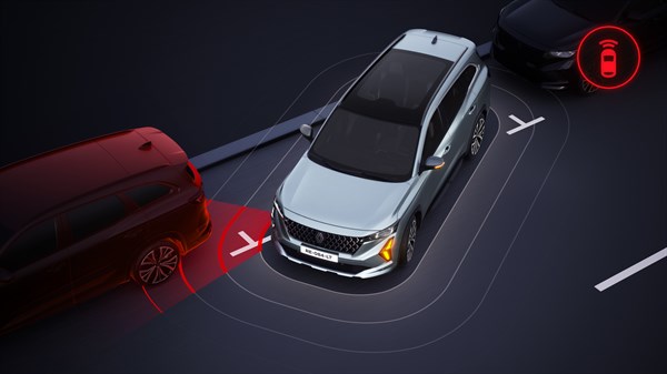 aide au parking avant - adas - Renault Espace E-Tech full hybrid