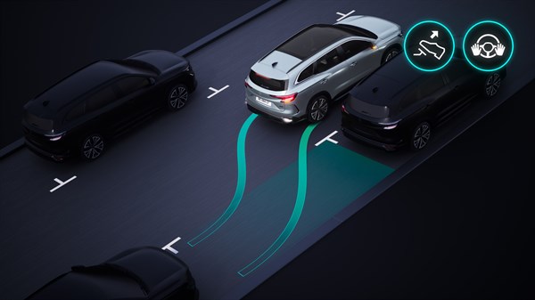 parking mains-libres - adas - Renault Espace E-Tech full hybrid