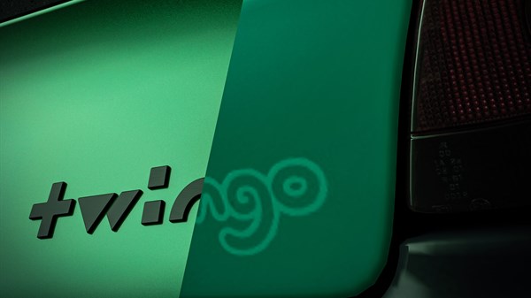 Renault Twingo E-Tech électrique - signature unique