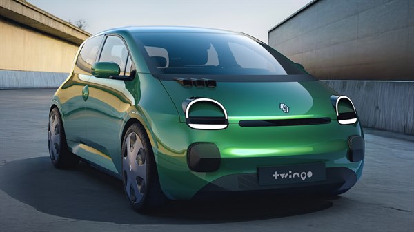 prototype - Renault Twingo E‑Tech électrique