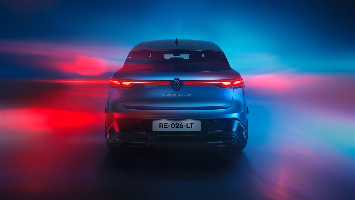 face arrière distinctive​​​ - Renault Megane e-tech électrique