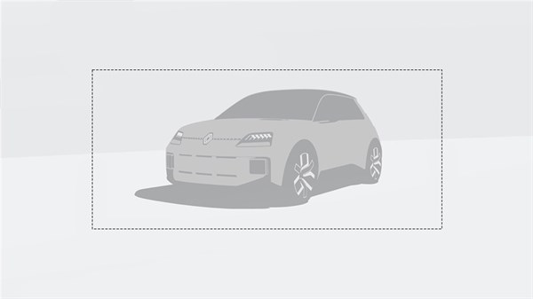 écran incurvé openR - Emblème Renault